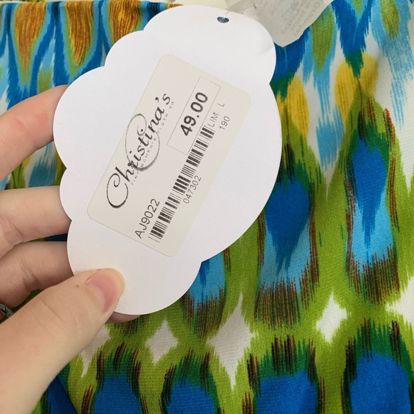 Strapless jumpsuit NWT multicolor - Picture 9 of 9